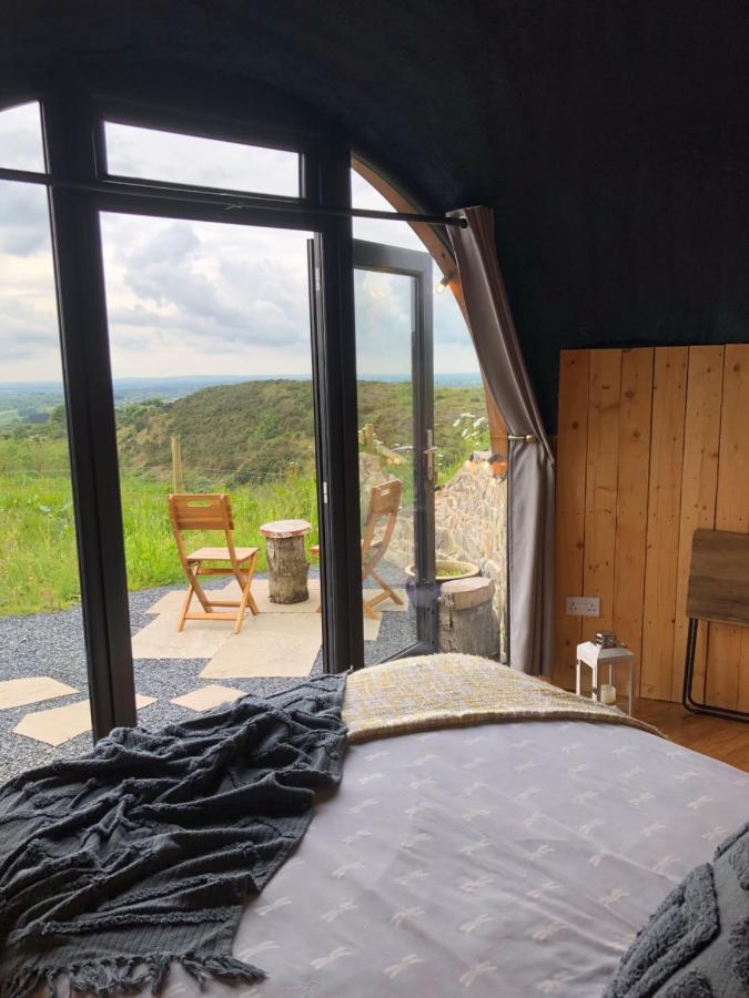 Hilltop Hideaway - Secluded Pod With Private Hot Tub นิวรี ภายนอก รูปภาพ